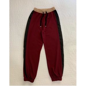 NWOT! Zara | Burgundy Joggers